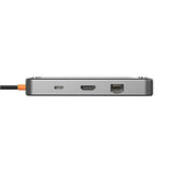 COTEetCI 8-in-1 Multifunctional Docking Station – USB 3.0, Type-C PD100W, HDMI 4K, and More