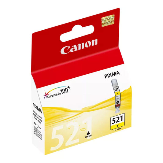 Canon CLI-521Y Yellow Ink Cartridge