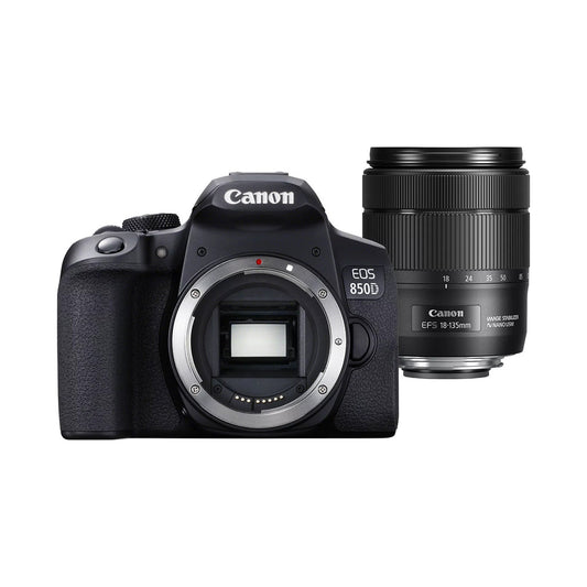 Canon EOS 850D Camera with EF-S 18-135mm f/3.5-5.6 IS USM Lens