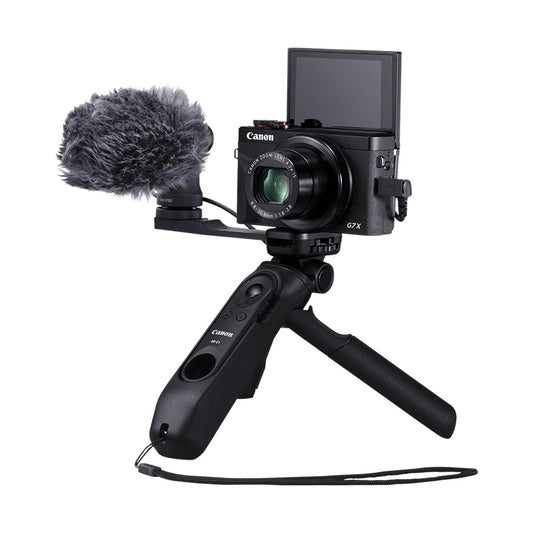 Canon HG-100TBR Tripod Grip with Bluetooth Remote – Compact Vlogging Tripod for Canon Cameras