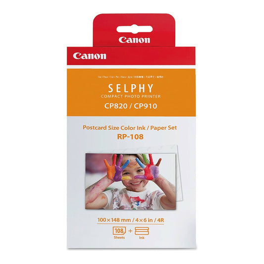 Canon RP-108 High-Capacity Color Ink/Paper Set