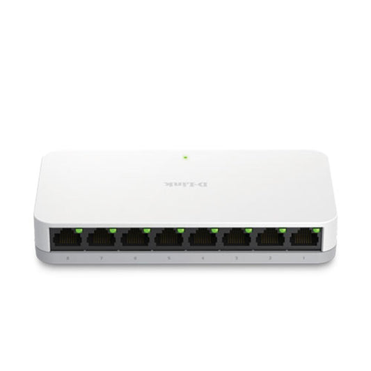 D-Link 8-Port Gigabit Easy Desktop Switch - DGS-1008A