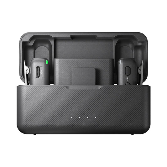 DJI Mic 2 - Pocket Size Pro Audio Wireless Microphone (2 TX + 1 RX + Charging Case)