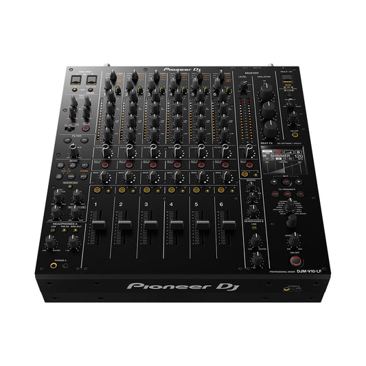 Pioneer DJM-V10-LF - 6-Channel Professional DJ Mixer with Long Faders