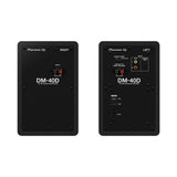 Pioneer DM-40D - 4-Inch Desktop Monitor System in Black with Class D Amplifier