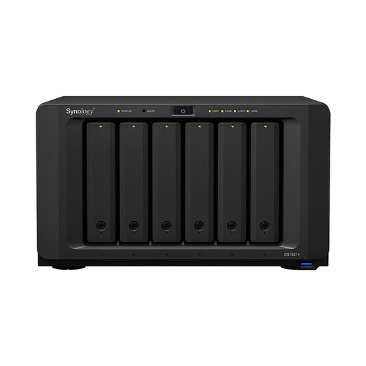 Synology DiskStation DS1621+ - 6-Bay NAS for High-Performance Storage and Scalable Data Management