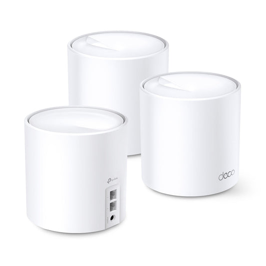TP-Link Deco X5000 AX5000 Whole Home Mesh Wi-Fi 6 System | High-Speed Coverage & Seamless AI-Driven Mesh Technology