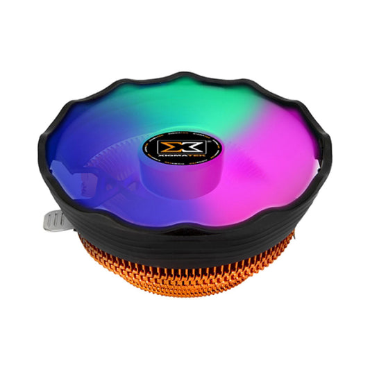 Xigmatek Apache Plus (Copper Anodized Aluminium Fins, 12cm 1500RPM Multi Color LED Fan) from Xigmatek sold by 961Souq-Zalka