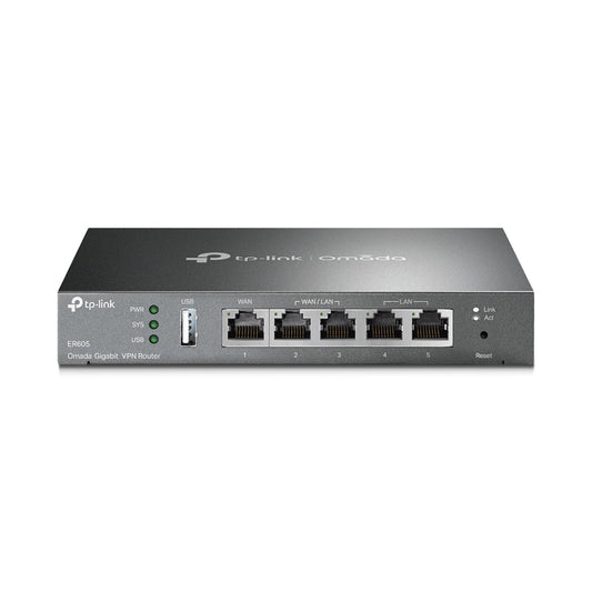 TP-Link ER605 (TL-R605) V2 Omada Gigabit VPN Router – Secure, High-Speed Multi-WAN Networking Solution
