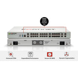 Fortinet FortiGate 100F Firewall Appliance | 22 GE RJ45 Ports, 4 SFP, 2 10G SFP+ Ports | Dual Power Supplies