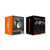 Cougar FORZA 50 ARGB Premium Single Tower Air Cooler for AMD & Intel CPUs - Efficient & Quiet Cooling