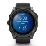 Garmin fēnix® 8 – 51mm Smartwatch with AMOLED Display, Built-In GPS, and Dive Rating