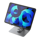 Momax Fold Stand Swivel Tablet Holder - 360° Rotatable with Ultra-Stable Design for 10.5 to 12.9-Inch Tablets
