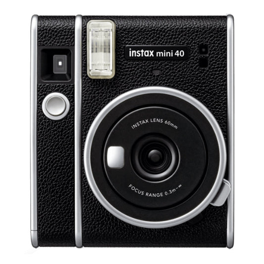 Fujifilm Instax Mini 40 Instant Camera - Classic Design with Automatic Exposure and Selfie Mode
