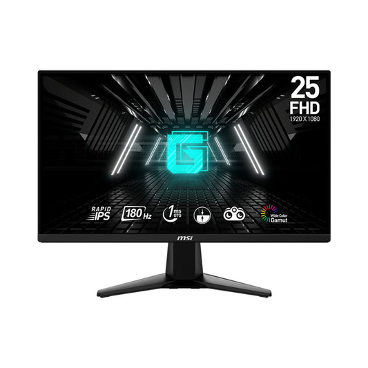 MSI G255F 24.5" Full HD IPS 180Hz Gaming Monitor | 1ms Response Time, AMD FreeSync, Flat Panel