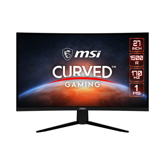 MSI G273CQ 27" WQHD 170Hz Curved Gaming Monitor – Immersive Gameplay with Adaptive Sync & HDR