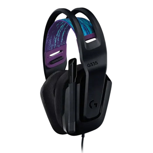 Logitech G335 Wired Gaming Headset - Lightweight, Comfortable, with Adjustable Headband and 40mm Drivers