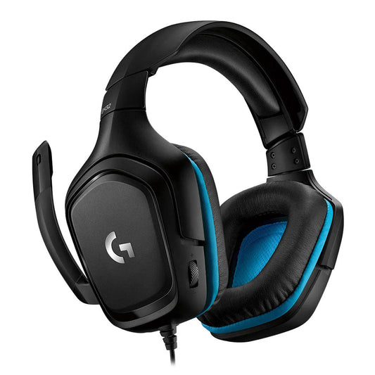 Logitech G432 - 7.1 Surround Sound Wired Gaming Headset with 50mm Drivers and 6mm Microphone - 981-000770
