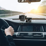 Green Lion Universal Extendable Phone Holder – Black | Secure Grip & Adjustable Arm for Smartphones 4.7”–6.7”
