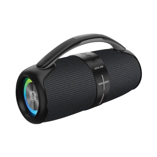 Green Lion Parma Wireless Speaker - Gray | Waterproof Bluetooth Speaker with RGB Lights