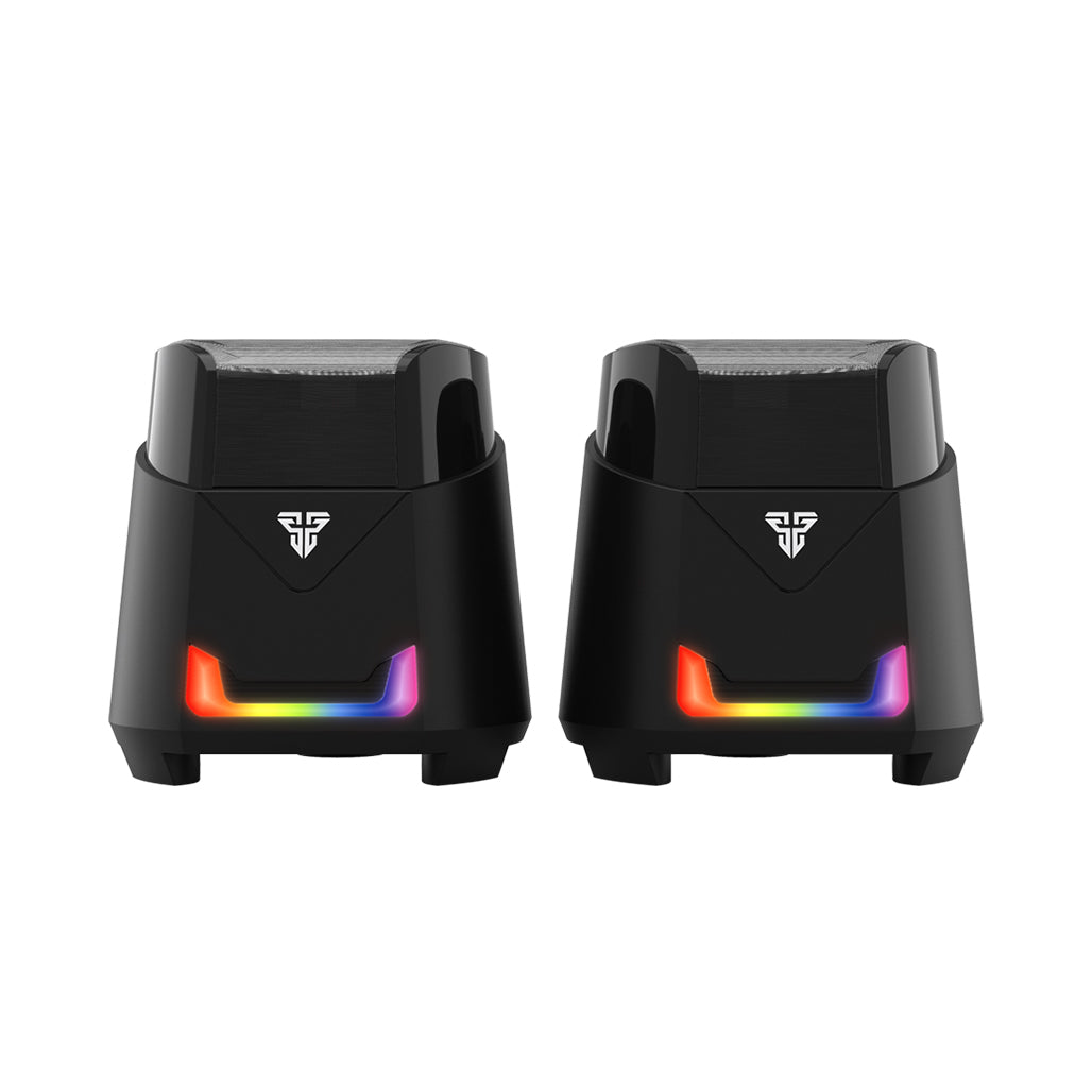 Fantech HELLSCREAM GS205 Portable RGB Gaming and Music Speaker with 45mm Driver, 360° Surround Sound, and USB 2.0 Connectivity
