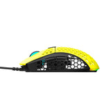 GamerTek GM16 Ultralight Precision Wired Gaming Mouse - 16,000 DPI RGB, Kailh GM 8.0 Switches, Lightweight Design