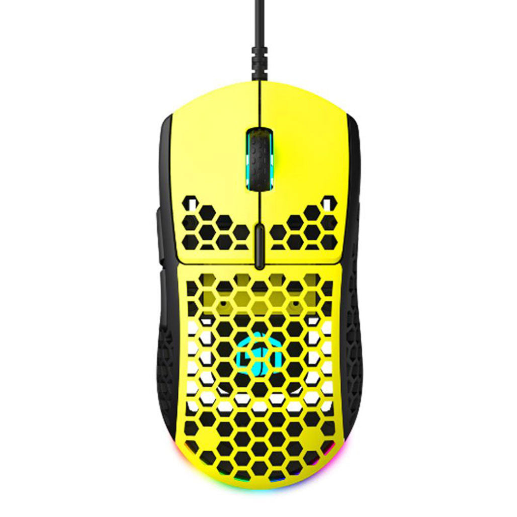 GamerTek GM16 Ultralight Precision Wired Gaming Mouse - 16,000 DPI RGB, Kailh GM 8.0 Switches, Lightweight Design