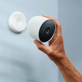 Google Nest Cam (2-Pack) Indoor/Outdoor Battery-Powered Security Cameras | Smart Home Monitoring