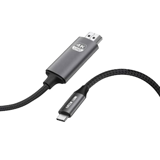 Green Lion 4K USB-C to HDMI Cable – High-Resolution 4K Display with Durable Braided Design