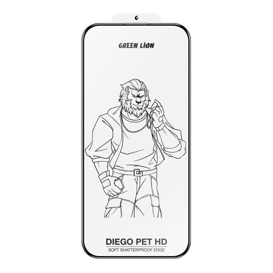Green Lion Diego Privacy Screen Protector for iPhone 16 Series - Full Curved Glass