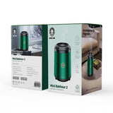 Green Lion Mini Bakhour 2 Incense Burner – Compact, Portable, 2000mAh Battery