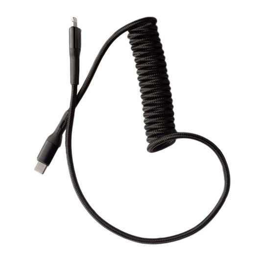 Green Lion Spring Cable (1.5m) USB-C to Lightning from Green Lion sold by 961Souq-Zalka