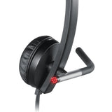 Logitech H650E Business Headset - Noise-Cancelling Microphone & Advanced Audio Features