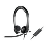 Logitech H650E Business Headset - Noise-Cancelling Microphone & Advanced Audio Features