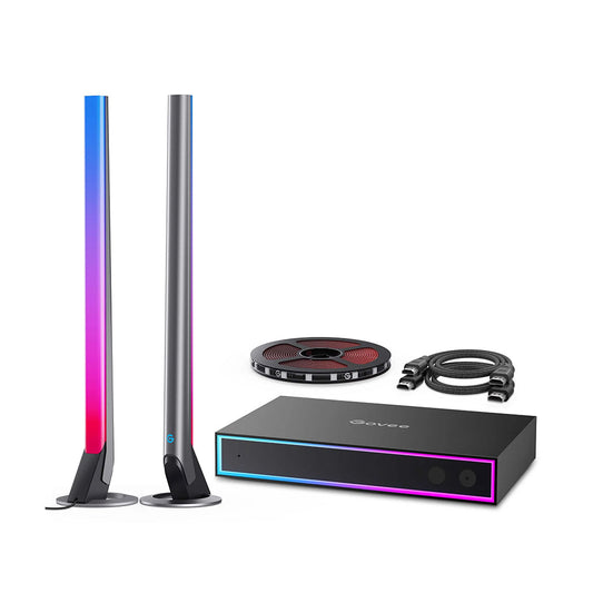 Govee AI Gaming Sync Box Kit – HDMI 2.0 Lighting Sync for 4K, 240Hz, Dolby Vision & Real-Time RGB Effects