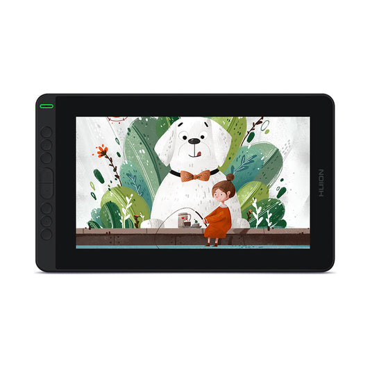 HUION Kamvas 12 Drawing Tablet – 11.6" Full HD IPS Display, 120% sRGB Color Gamut, PenTech 3.0, ±60° Tilt Support, 8 Programmable Keys
