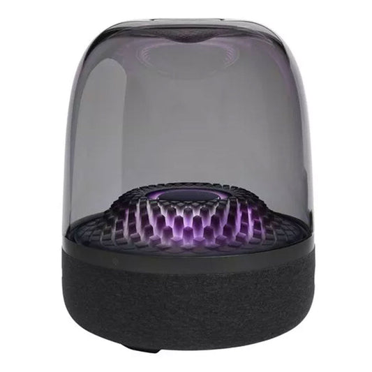 Harman Kardon Aura Studio 4 - Premium 360-Degree Bluetooth Speaker with Diamond-Effect Lighting