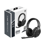 MSI Immerse GH50 Wireless Gaming Headset – Low-Latency Audio, 50mm Drivers, Detachable Mic, Cross-Platform