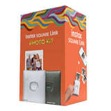 Fujifilm Instax Square Link Smartphone Printer - Midnight Green, AR Effects, 3-color Printing