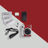 Fujifilm Instax Mini 90 Neo Classic Instant Camera - Red, Classic Elegance with Advanced Features