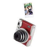 Fujifilm Instax Mini 90 Neo Classic Instant Camera - Red, Classic Elegance with Advanced Features