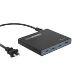 J5Create 90W Built-in USB-C™ Travel Dock - JCDP392 | Portable 4K HDMI Docking Station with Power Delivery
