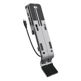 J5Create Laptop Stand with USB 4-Port Hub - Adjustable Aluminum Stand with Integrated USB-C Hub