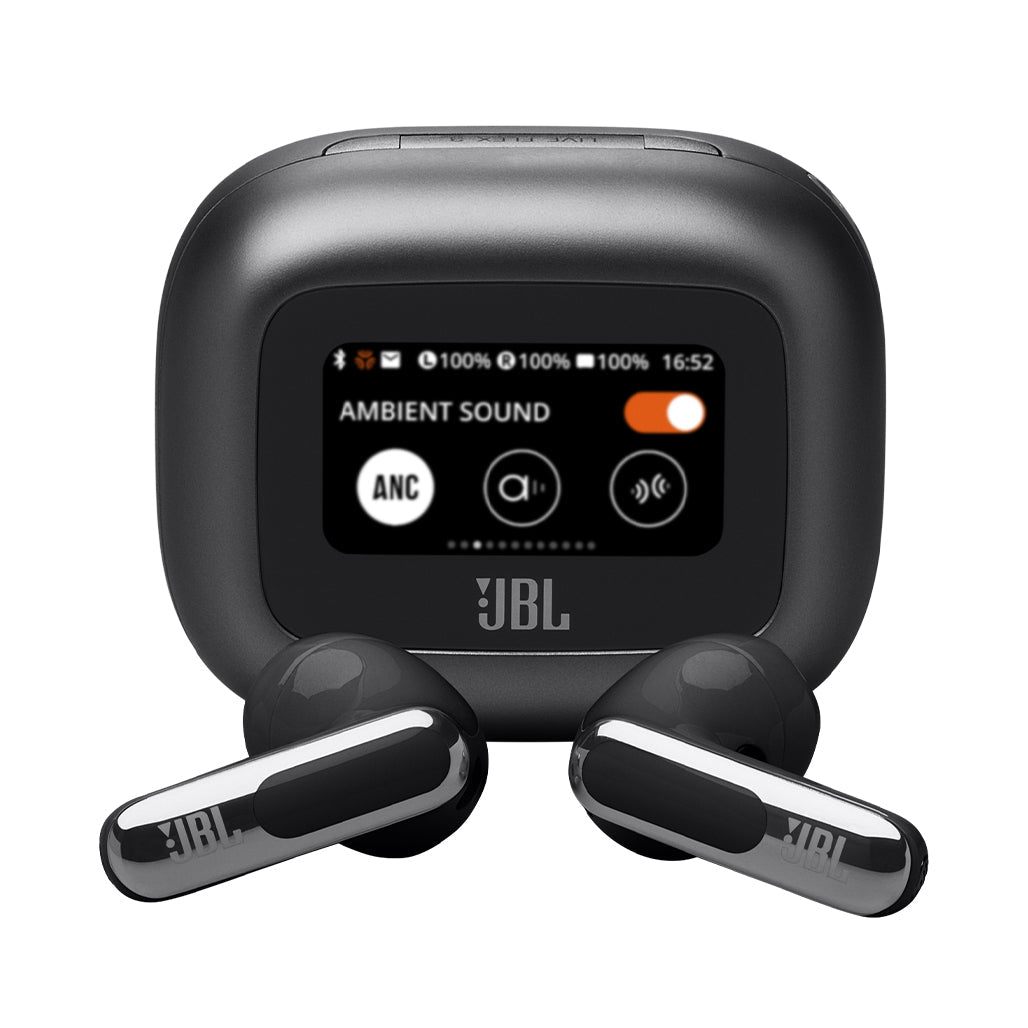 JBL Live Flex 3 True Wireless Noise-Cancelling Earbuds with Smart Charging Case™ – Hi-Res Audio, Adaptive Noise Cancelling & 50-Hour Playtime