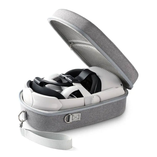 Joyroom JR-QB1 Shockproof Case for Oculus Quest 2 - Grey with Shoulder and Hand Straps