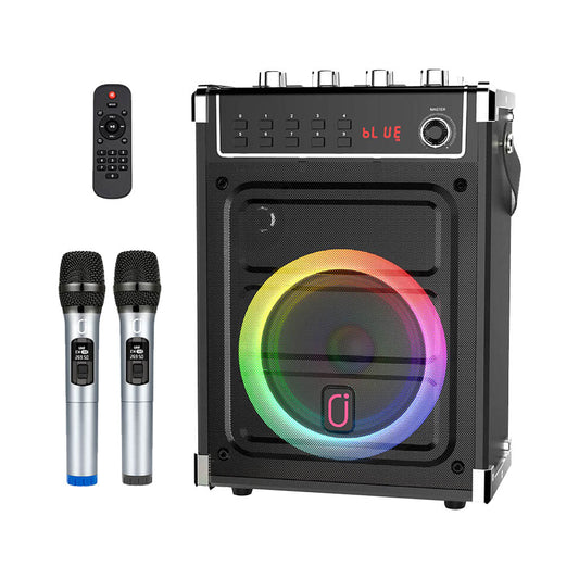 JYX JYX-69BT LED Karaoke Machine with 2 Wireless Microphone from JYX sold by 961Souq-Zalka