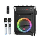 JYX JYX-69BT LED Karaoke Machine with 2 Wireless Microphone from JYX sold by 961Souq-Zalka