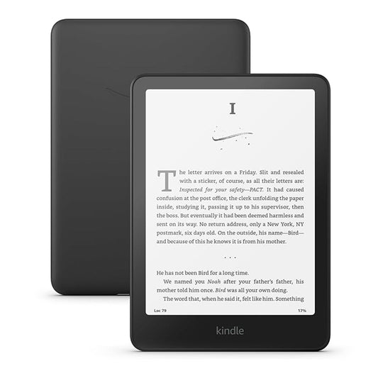 Kindle Paperwhite (12th Gen, 2024) – 7”  Waterproof e-Reader with 16GB Storage, Adjustable Warm Light, Long Battery Life, and Faster Performance