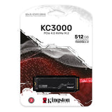 Kingston KC3000 500GB PCIe 4.0 NVMe M.2 SSD – High-Speed Storage for Enhanced PC Performance