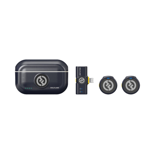LARK M2 Wireless Microphone – Lightweight 9g, 40-Hour Battery, ENC Noise Cancellation, 300m Range, Multi-Device Compatibility